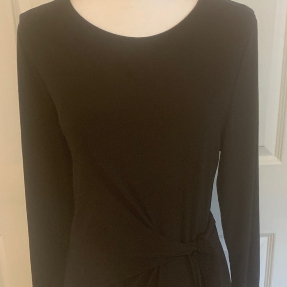 Kasper black dress